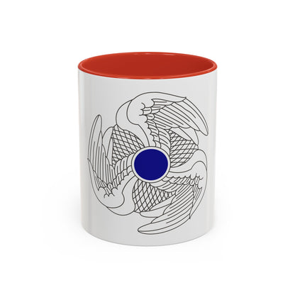 222 Aviation Regiment (U.S. Army) Accent Coffee Mug