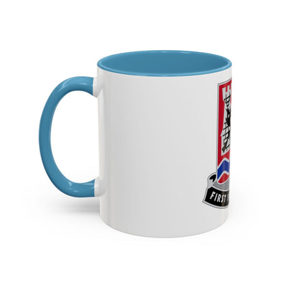 898 Engineer Battalion (U.S. Army) Accent Coffee Mug