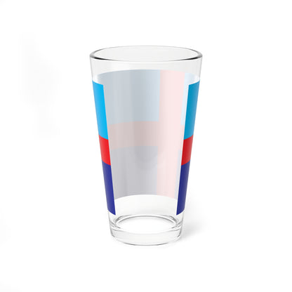 Flag of Bohuslan (Sweden) Pint Glass 16oz
