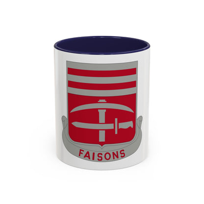 140 Engineer Battalion (U.S. Army) Accent Coffee Mug