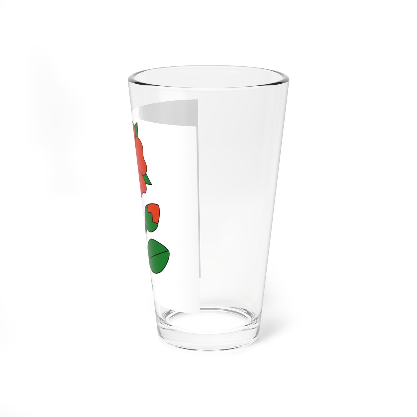 CHE Bruettisellen Flag (Switzerland) Pint Glass 16oz