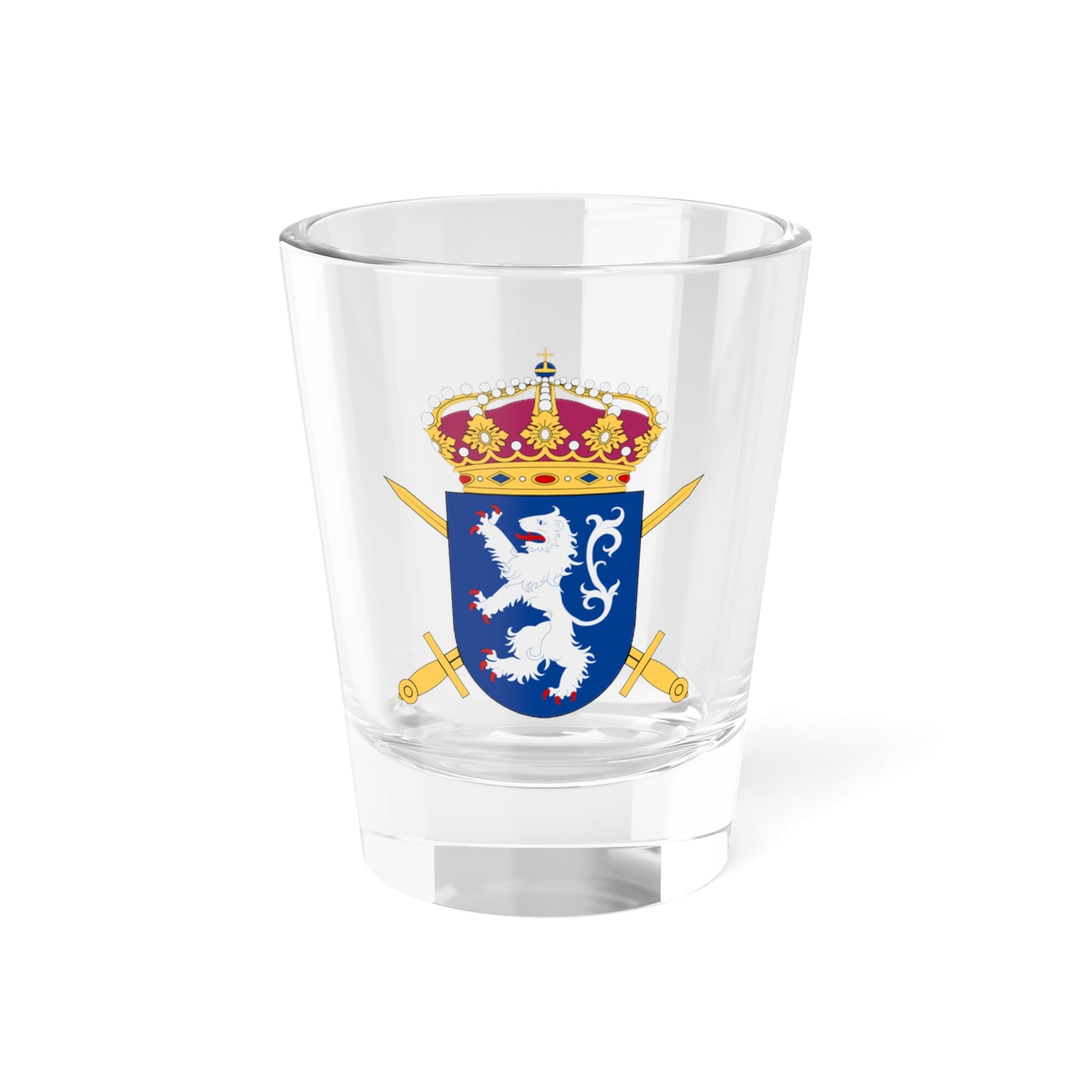 Hallandsgruppen vapen (Sweden) (Coat of Arms) Shot Glass 1.5oz
