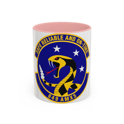 849 Aircraft Maintenance SquadronACC (U.S. Air Force) Accent Coffee Mug