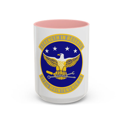 512th Maintenance Squadron (U.S. Air Force) Accent Coffee Mug