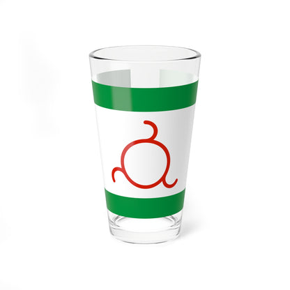 Flag of Ingushetia 1994 (Russia) Pint Glass 16oz