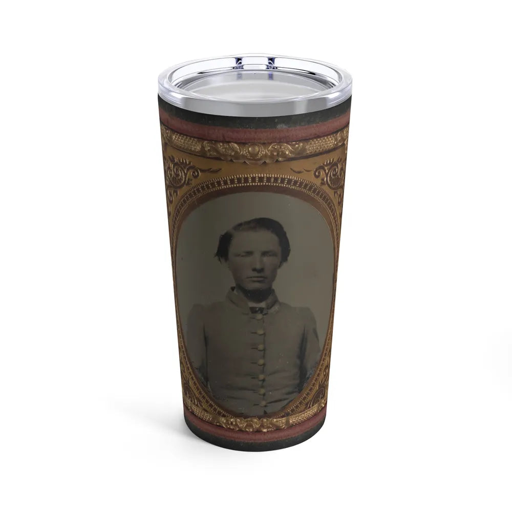 Unidentified Soldier In Confederate Uniform(3) (U.S. Civil War) Tumbler 20oz-20oz-Go Mug Yourself