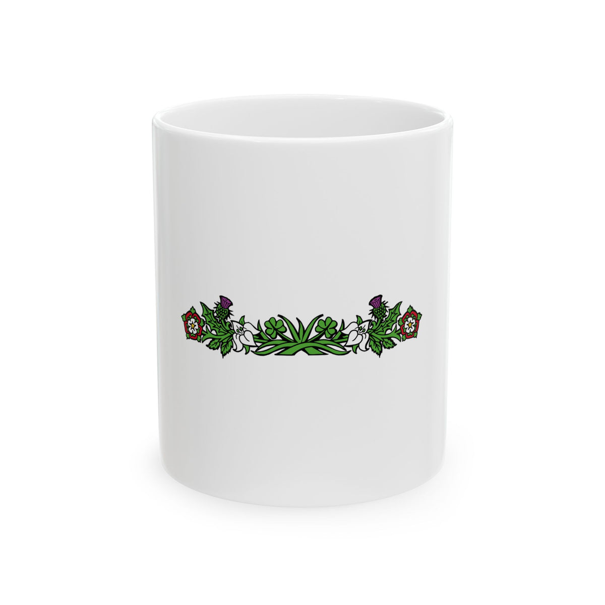 Canadian Compartment - White Coffee Mug