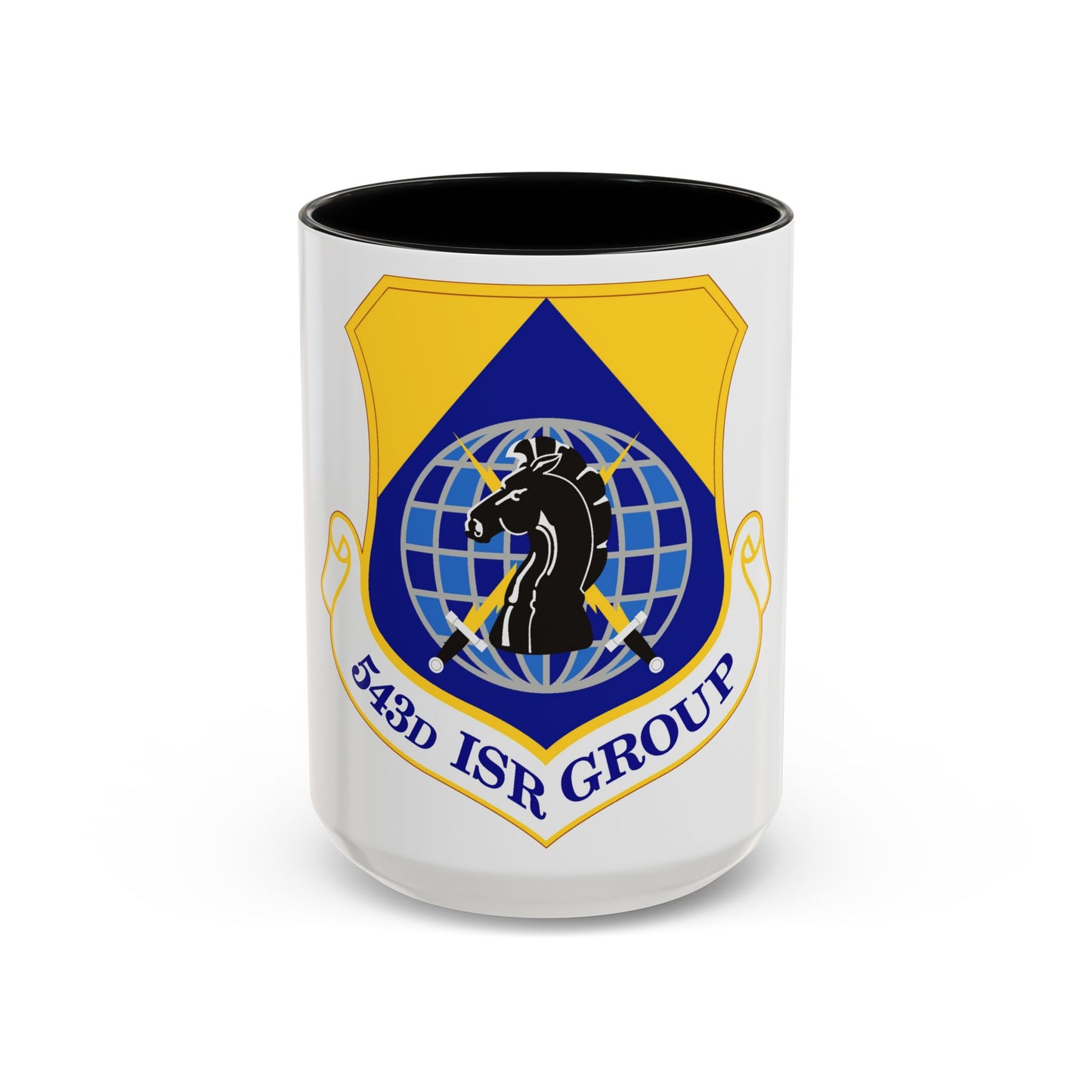 543 Intelligence Surveillance and Reconnaissance Group AFISRA (U.S. Air Force) Accent Coffee Mug