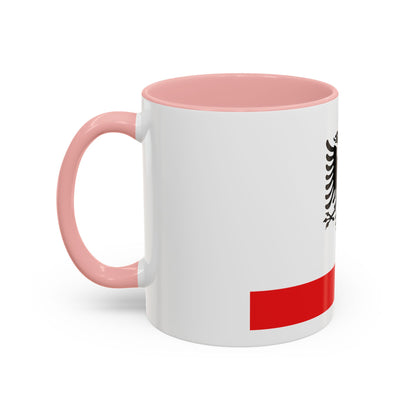 Naval Ensign of Albania - Accent Coffee Mug
