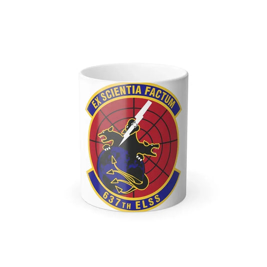 637th Electronic Systems Squadron (U.S. Air Force) Color Changing Coffee Mug 11oz - Go Mug Yourself