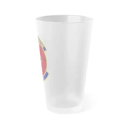 637th Electronic Systems Squadron (U.S. Air Force) Frosted Pint Glass 16oz - Go Mug Yourself