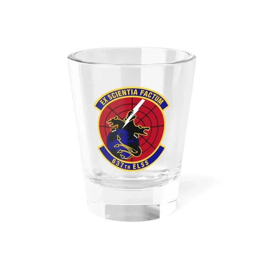 637th Electronic Systems Squadron (U.S. Air Force) Shot Glass 1.5oz 1.5oz - Go Mug Yourself