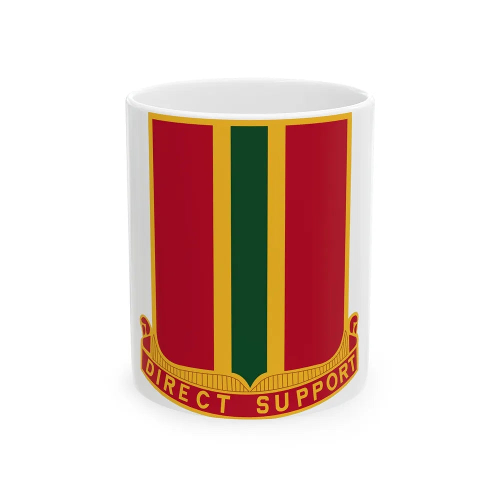 637th Field Artillery Battalion (U.S. Army) White Coffee Mug-11oz-Go Mug Yourself