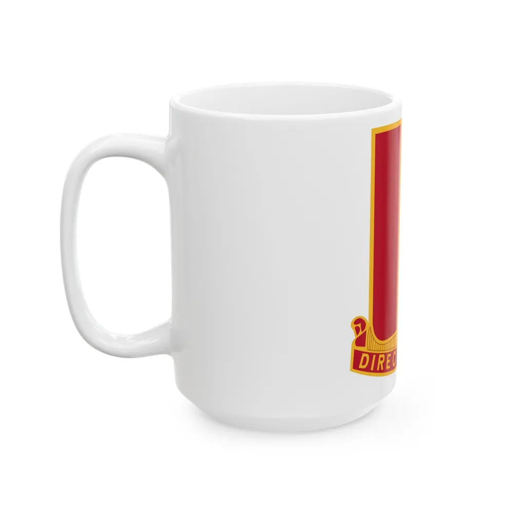 637th Field Artillery Battalion (U.S. Army) White Coffee Mug-Go Mug Yourself