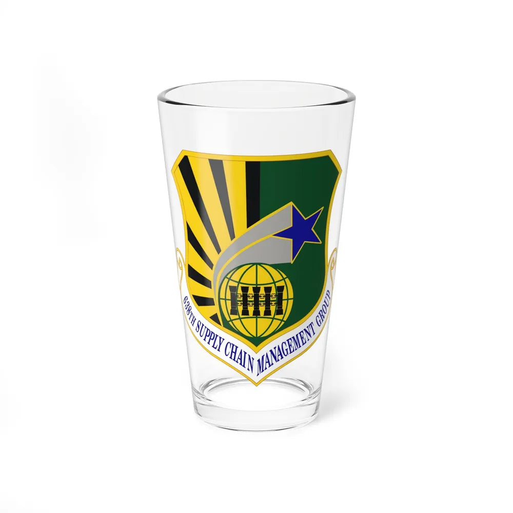 638 Supply Chain Management Group AFMC (U.S. Air Force) Pint Glass 16oz-16oz-Go Mug Yourself