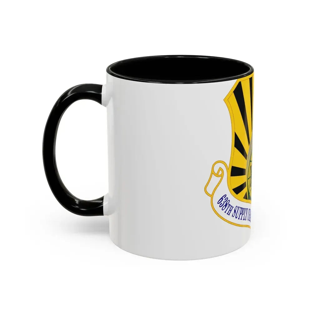 638 Supply Chain Management Group AFMC (U.S. Air Force) Accent Coffee Mug - Go Mug Yourself