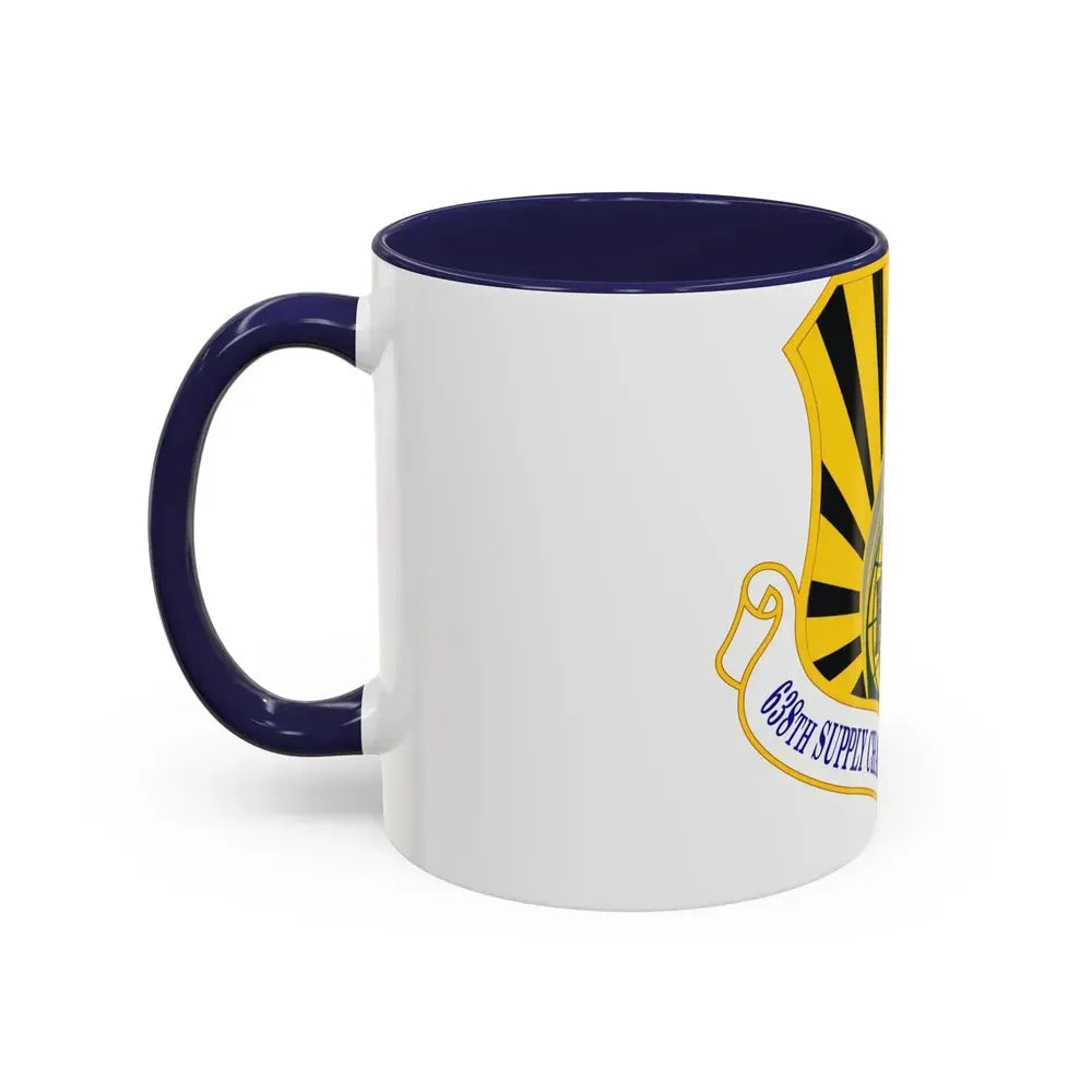 638 Supply Chain Management Group AFMC (U.S. Air Force) Accent Coffee Mug - Go Mug Yourself