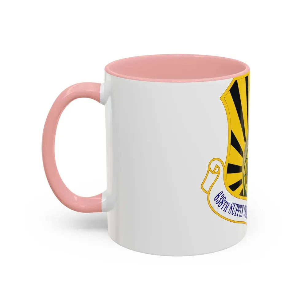 638 Supply Chain Management Group AFMC (U.S. Air Force) Accent Coffee Mug - Go Mug Yourself