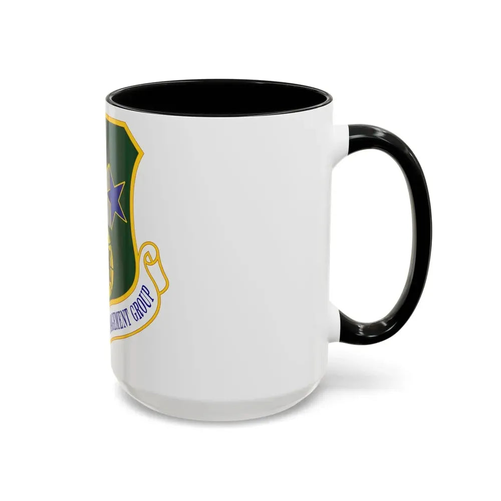 638 Supply Chain Management Group AFMC (U.S. Air Force) Accent Coffee Mug - Go Mug Yourself
