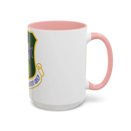 638 Supply Chain Management Group AFMC (U.S. Air Force) Accent Coffee Mug - Go Mug Yourself
