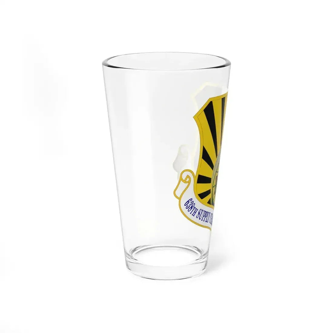 638 Supply Chain Management Group AFMC (U.S. Air Force) Pint Glass 16oz - Go Mug Yourself