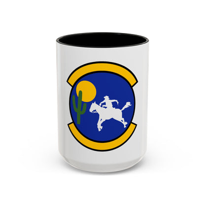 355 Logistics Readiness Squadron ACC (U.S. Air Force) Accent Coffee Mug