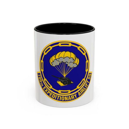 780th Expeditionary Airlift Squadron (U.S. Air Force) Accent Coffee Mug