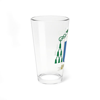 Escudo de Carmelo Borobia Isasa (Spain) (Coat of Arms) Pint Glass 16oz