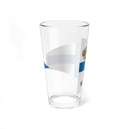 Burgee of Goteborgs Kungliga Segelsallskap (Sweden) Pint Glass 16oz