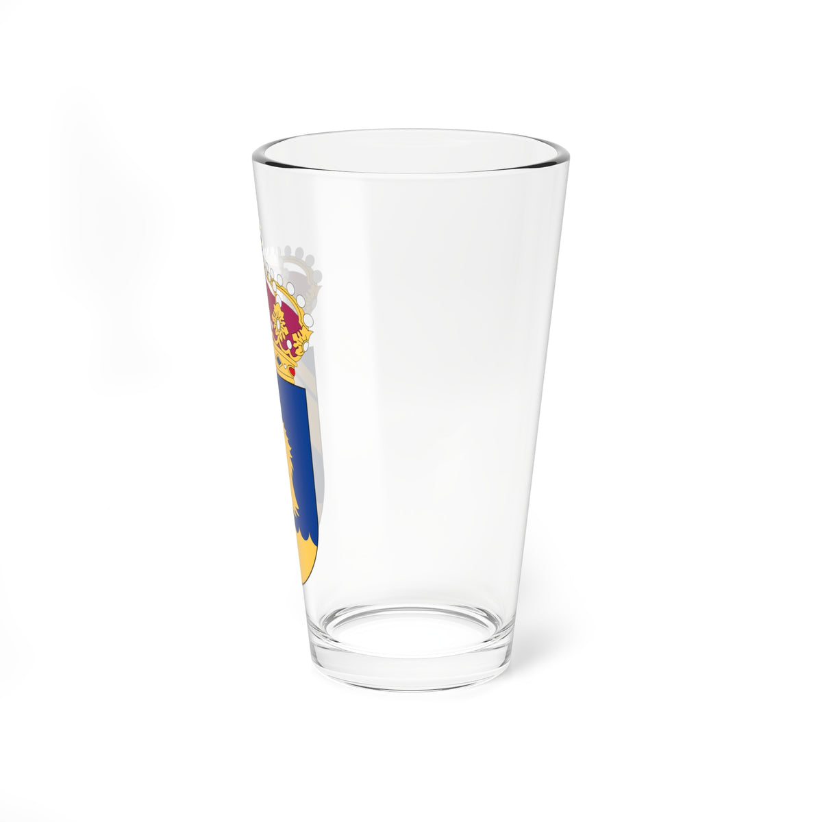 Kustbevakningen vapen (Sweden) (Coat of Arms) Pint Glass 16oz