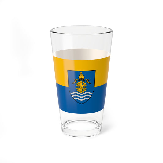 Flag of Puspokmolnari (Hungary) Pint Glass 16oz