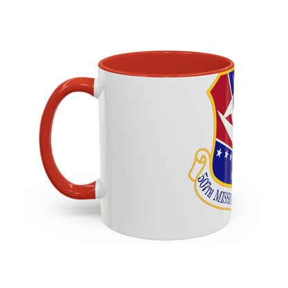 507th Mission Support Group (U.S. Air Force) Accent Coffee Mug