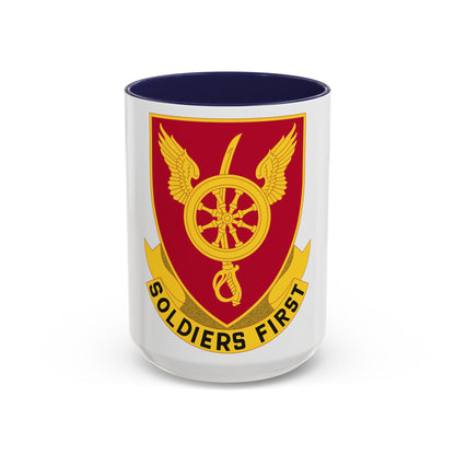 79 Ordnance Battalion Obsolete Insignia (U.S. Army) Accent Coffee Mug