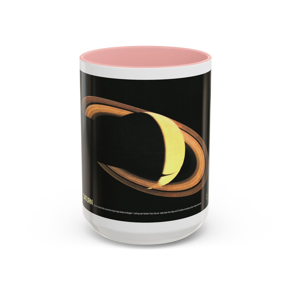 Space - Saturn (1981) (Map) Accent Coffee Mug
