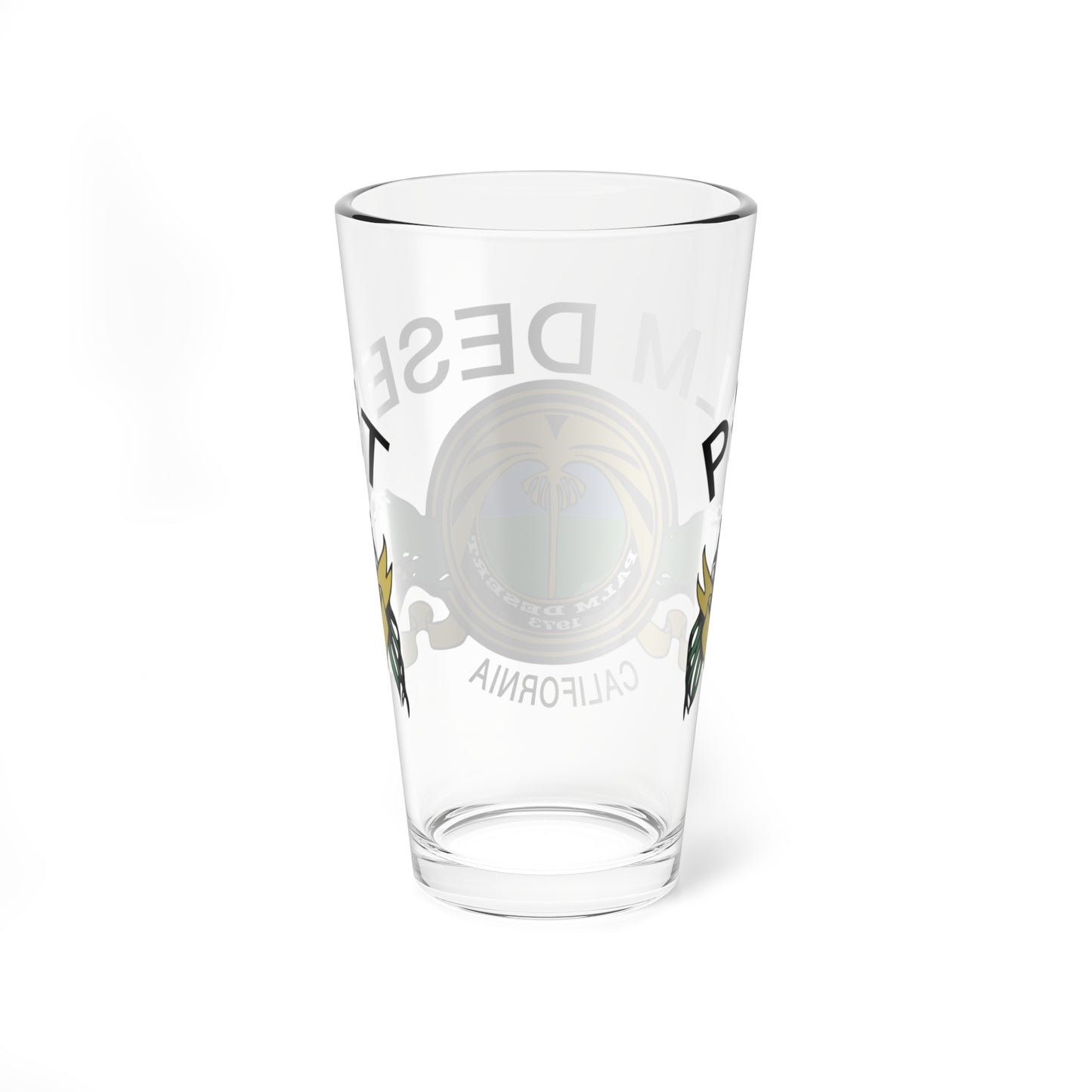 Flag of Palm Desert California (United States) Pint Glass 16oz