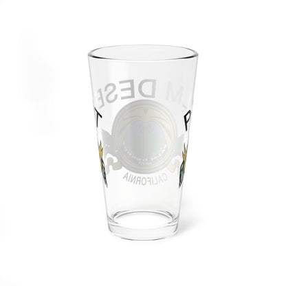 Flag of Palm Desert California (United States) Pint Glass 16oz