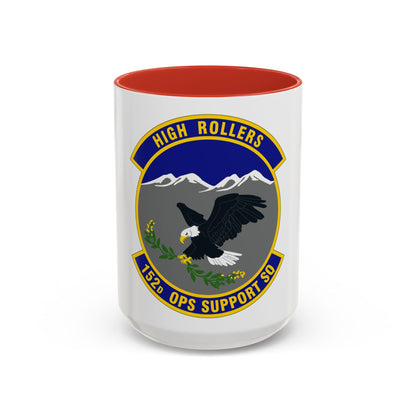 152d Operations Support Squadron (U.S. Air Force) Accent Coffee Mug