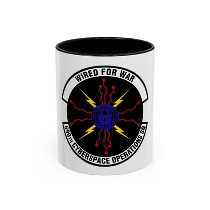 690th Cyberspace Operations (U.S. Air Force) Accent Coffee Mug