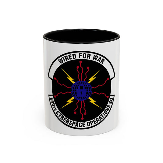 690th Cyberspace Operations (U.S. Air Force) Accent Coffee Mug