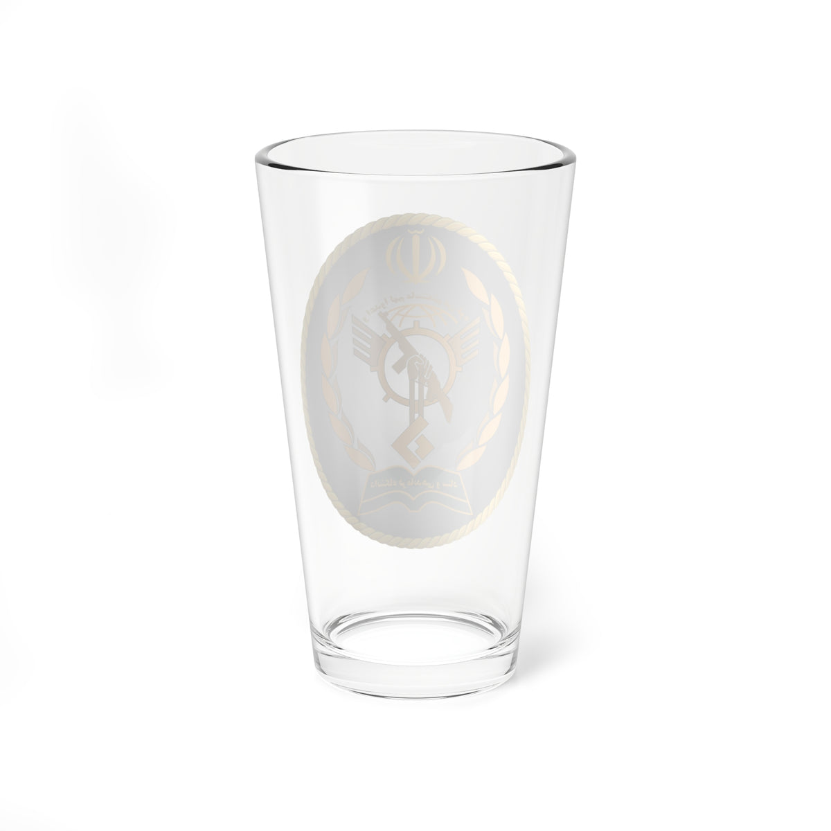IRGC-CGSU (Iran) (Coat of Arms) Pint Glass 16oz
