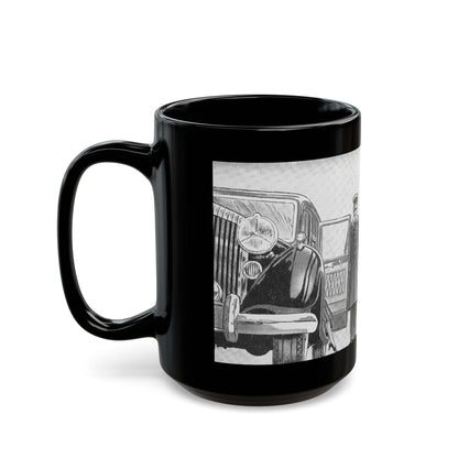 Fancy Town (1) - Black Coffee Mug