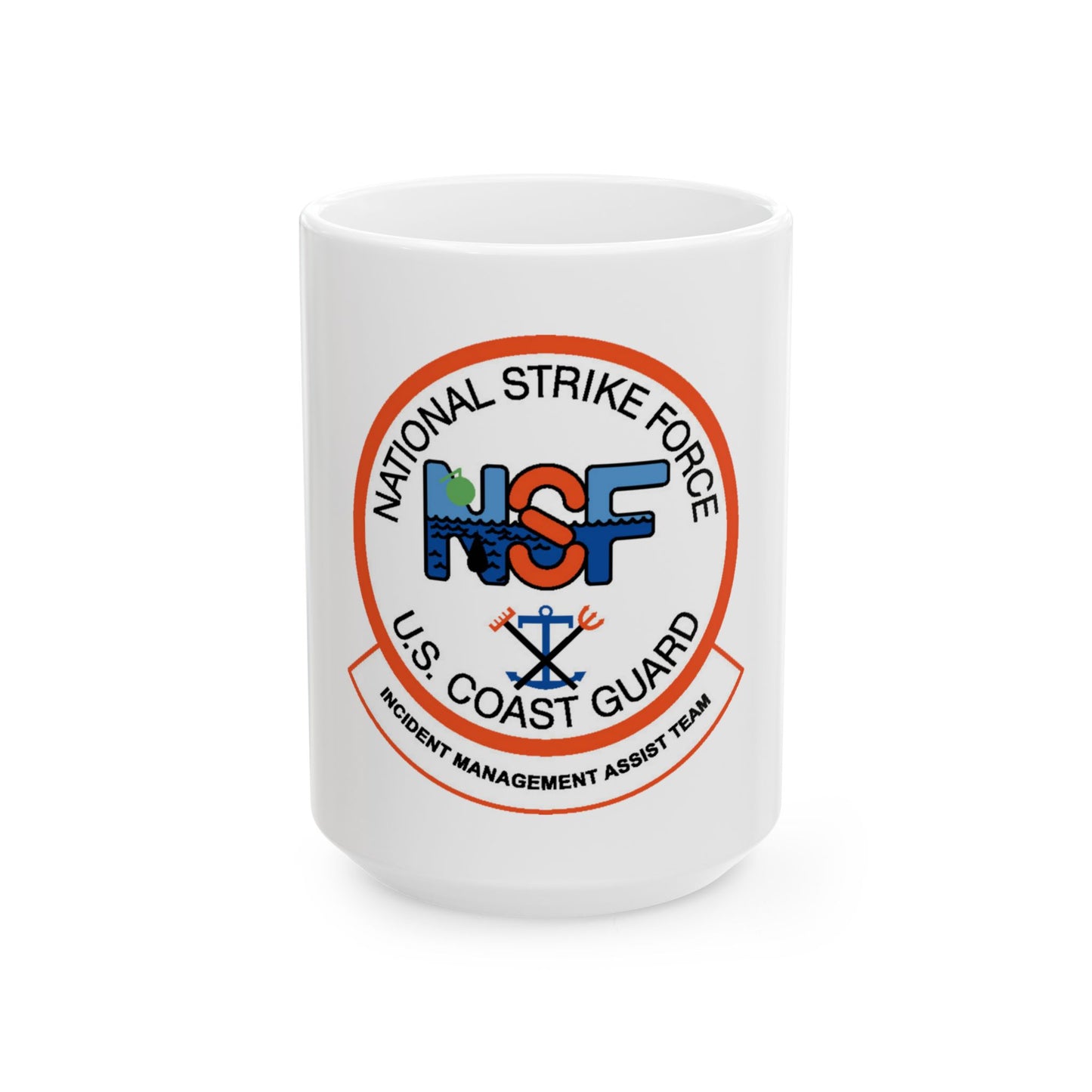 USCG NSF Incident Management Assist Team (U.S. Coast Guard) White Coffee Mug