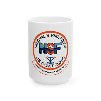 USCG NSF Incident Management Assist Team (U.S. Coast Guard) White Coffee Mug