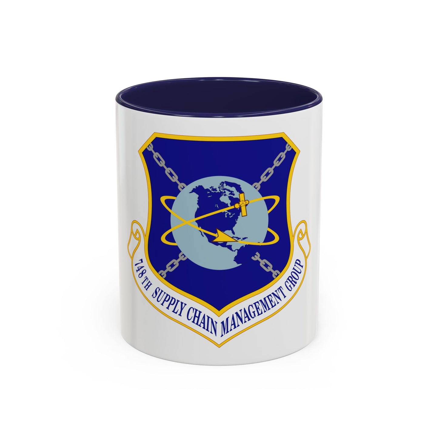 748 Supply Chain Management Group AFMC (U.S. Air Force) Accent Coffee Mug