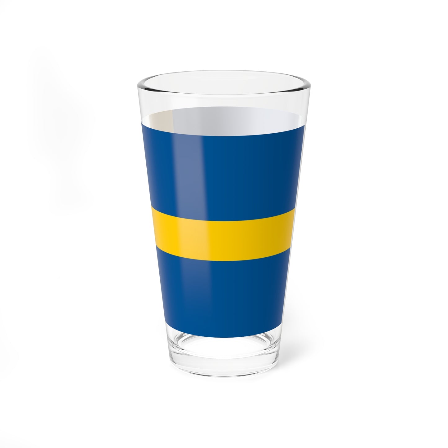Flag of Sweden 1-2 (Sweden) Pint Glass 16oz