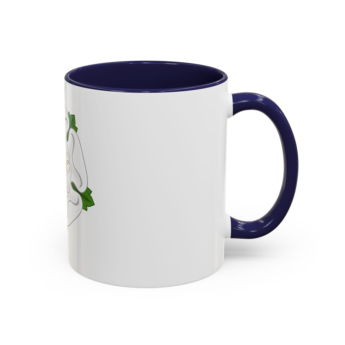 White Rose Badge of York - Accent Coffee Mug
