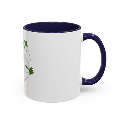 White Rose Badge of York - Accent Coffee Mug