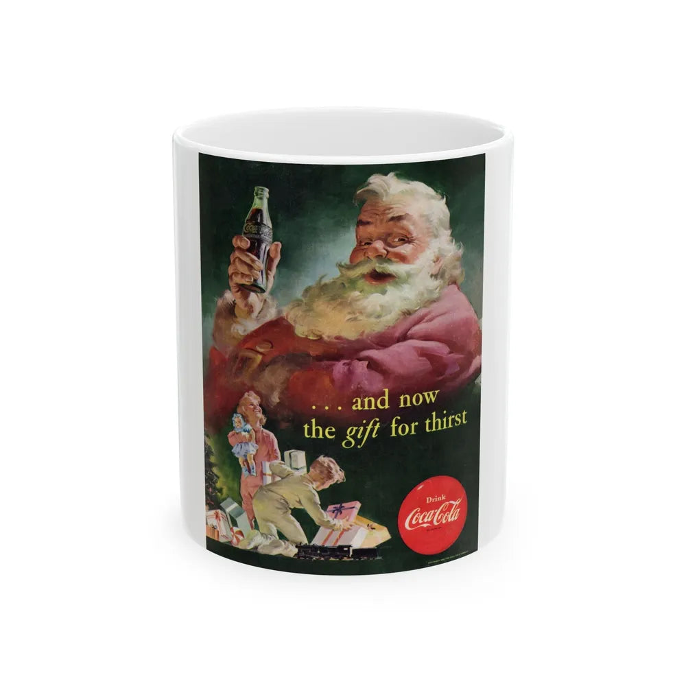 Drink Coca-Cola, Collier's, December 20, 1952 - White Coffee Mug-11oz-Go Mug Yourself