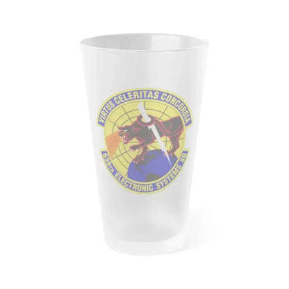 638th Electronic Systems Squadron (U.S. Air Force) Frosted Pint Glass 16oz 16oz Frosted - Go Mug Yourself