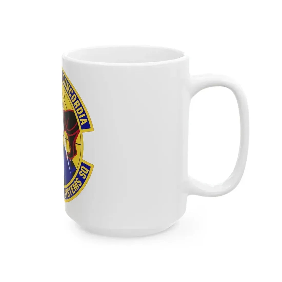 638th Electronic Systems Squadron (U.S. Air Force) White Coffee Mug - Go Mug Yourself